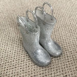 Toddler Size 5 Glitter Rain Boots